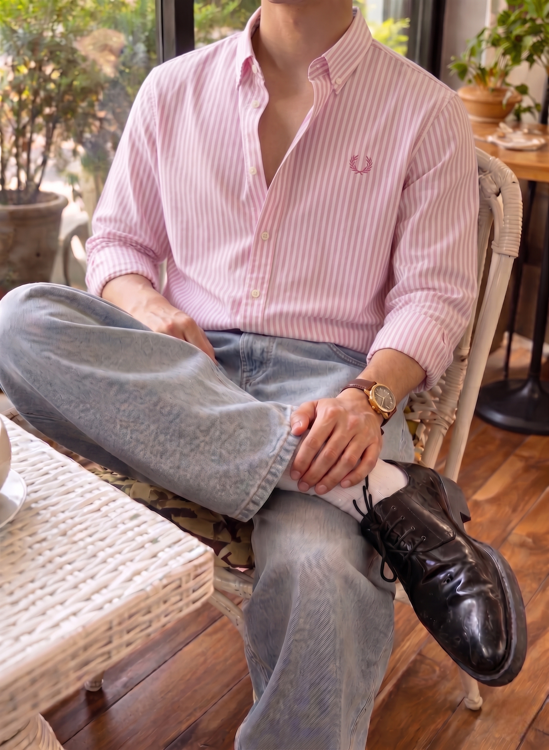 Pink Oxford Shirt